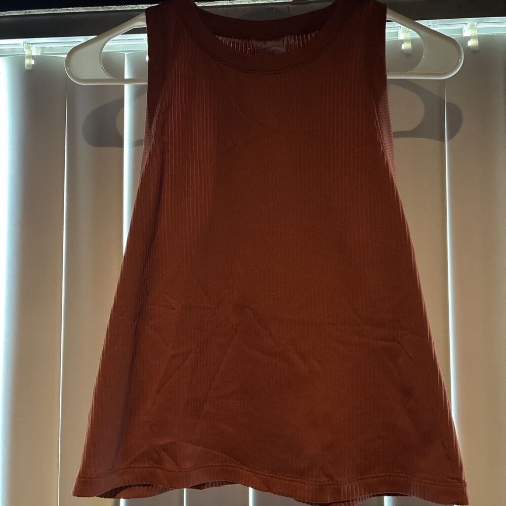 Calia By Carrie Underwood Ribbed Tank Top Women’s Medium Salmon Colored/ EUC